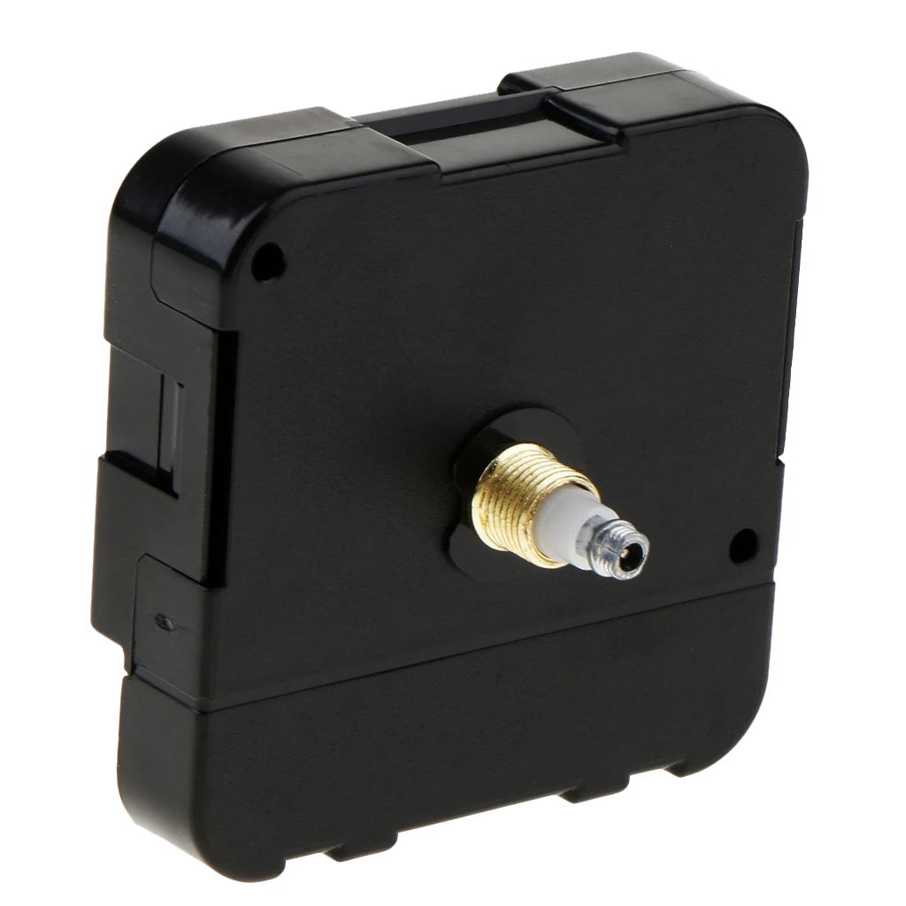 15mm Shaft Wall Quartz Clock Movement with Long Black Hands Professional Home Supplies
15mm Shaft Wall Quartz Clock Movement with Long Black Hands Professional Home Supplies