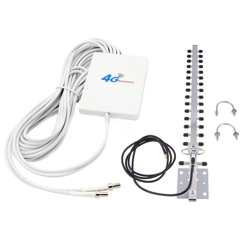 2.4Ghz Wifi Antenna 25Dbi Rp Sma Outdoor Wireless Yagi Antenna Directional & 4G LTE Antenna TS9 Connector
2.4Ghz Wifi Antenna 25Dbi Rp Sma Outdoor Wireless Yagi Antenna Directional & 4G LTE Antenna TS9 Connector