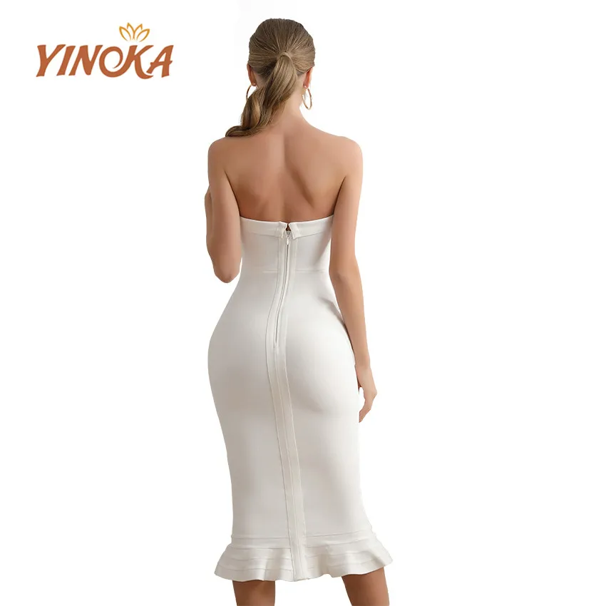 Yinoka bodycon bandage dress ladies evening celebrity dinner elegant clothing modern girls women party wear sexy
Yinoka bodycon bandage dress ladies evening celebrity dinner elegant clothing modern girls women party wear sexy