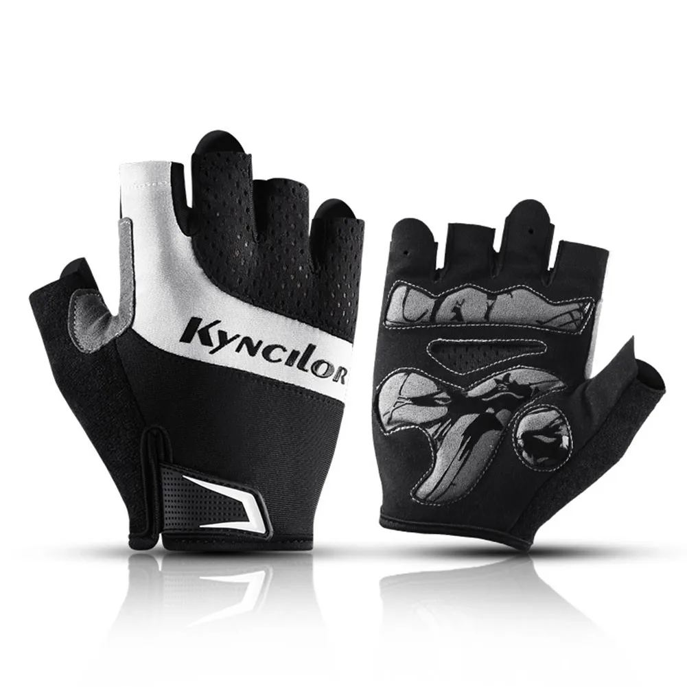 1 Pair Kyncilor Cycling Gloves Bike Half Finger Non-Slip Thin Breathable Shockproof Elastic Wristband Design Bicycle Gloves
1 Pair Kyncilor Cycling Gloves Bike Half Finger Non-Slip Thin Breathable Shockproof Elastic Wristband Design Bicycle Gloves