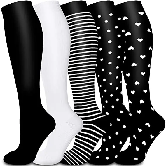 Compression Stockings Fit For Sports,Edema,Diabetes,Varicose Veins, Crossfit, Atheletic, Black Compression Socks for Men & Women
Compression Stockings Fit For Sports,Edema,Diabetes,Varicose Veins, Crossfit, Atheletic, Black Compression Socks for Men & Women