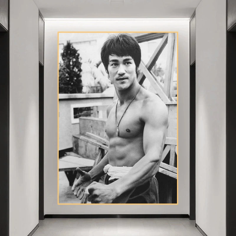 Chinese Kung Fu Superstar Bruce Lee Poster and Poster Art Mural Living Room Decoration Painting Canvas Painting Home Decor
Chinese Kung Fu Superstar Bruce Lee Poster and Poster Art Mural Living Room Decoration Painting Canvas Painting Home Decor