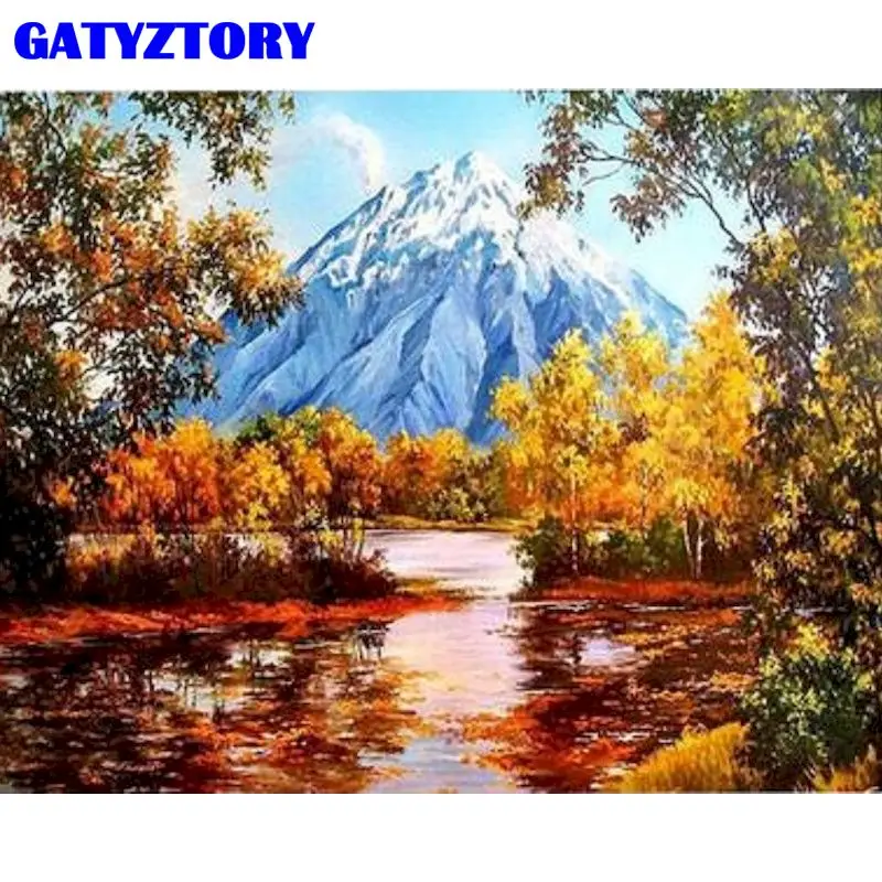 GATYZTORY 40x50cm Frame Painting By Numbers Nature Landscape pictures by numbers DIY For Home Decoration Gift
GATYZTORY 40x50cm Frame Painting By Numbers Nature Landscape pictures by numbers DIY For Home Decoration Gift