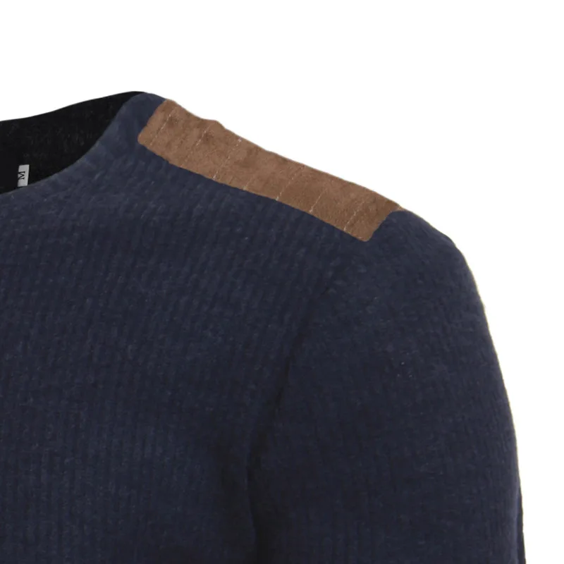 2020 Pullover Mens College Style Patch Color Contrast and Thickened Round Neck Sweater Male Fashion Thick Wool Sweater Knitwear
2020 Pullover Mens College Style Patch Color Contrast and Thickened Round Neck Sweater Male Fashion Thick Wool Sweater Knitwear