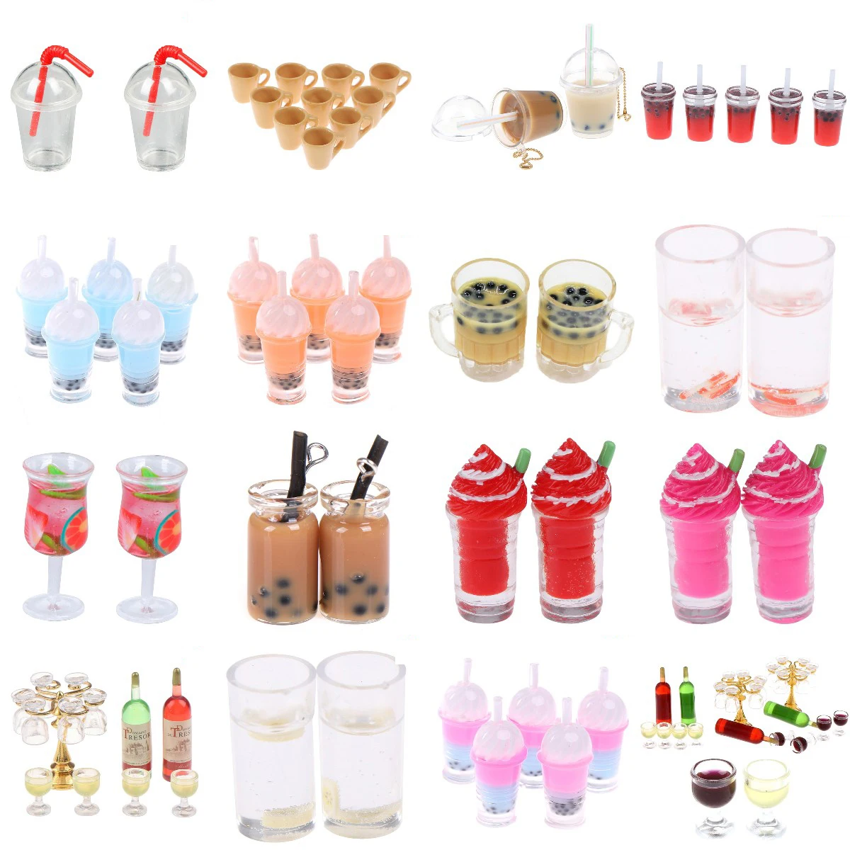 1-5pcs Mini Cute Milkshake Ice Cream Lemon Milk Fruit Tea Water Cup Strawberry Miniatures Dollhouse Accessories Cups Kitchen Toy
1-5pcs Mini Cute Milkshake Ice Cream Lemon Milk Fruit Tea Water Cup Strawberry Miniatures Dollhouse Accessories Cups Kitchen Toy