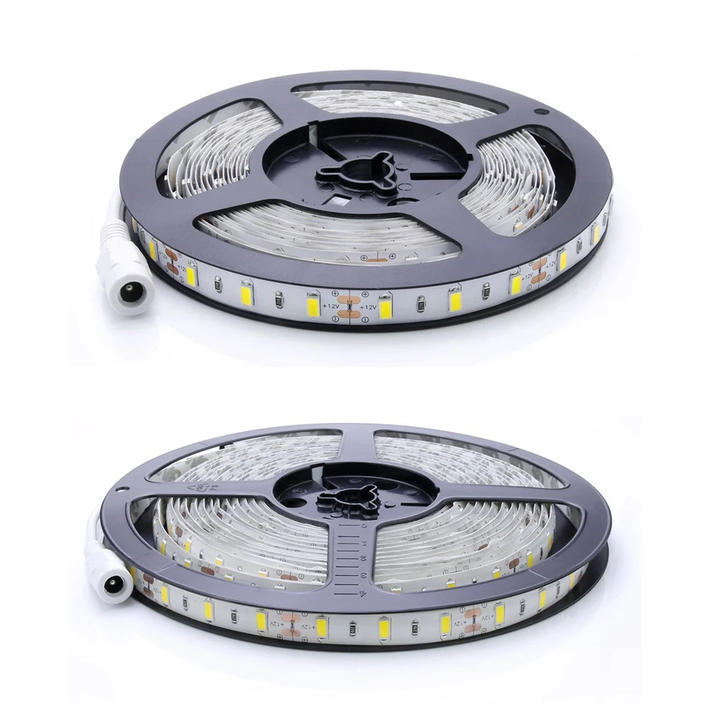 Super Bright Flexible 5M 14.4W/Meter SMD 5630 300 Leds IP20 Non-waterproof Daylight White(6000-6500K) LED Strip Ribbon
Super Bright Flexible 5M 14.4W/Meter SMD 5630 300 Leds IP20 Non-waterproof Daylight White(6000-6500K) LED Strip Ribbon