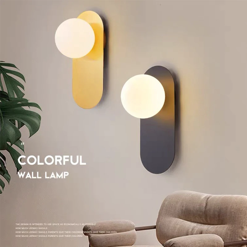 7W Glass Ball Wall Light Modern Living Room Led Wall Lamp Indoor Decor Wall Sconce with G9 Bulb 85-265V Luminaire Bedroom Decor
7W Glass Ball Wall Light Modern Living Room Led Wall Lamp Indoor Decor Wall Sconce with G9 Bulb 85-265V Luminaire Bedroom Decor