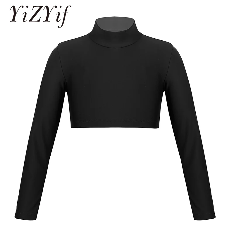 Kids Girls Ballet Dancewear Long Sleeves Crop Top for Dancing Stage Performance Workout Gymnastic Leotards Dance Tank Tops Girls
Kids Girls Ballet Dancewear Long Sleeves Crop Top for Dancing Stage Performance Workout Gymnastic Leotards Dance Tank Tops Girls