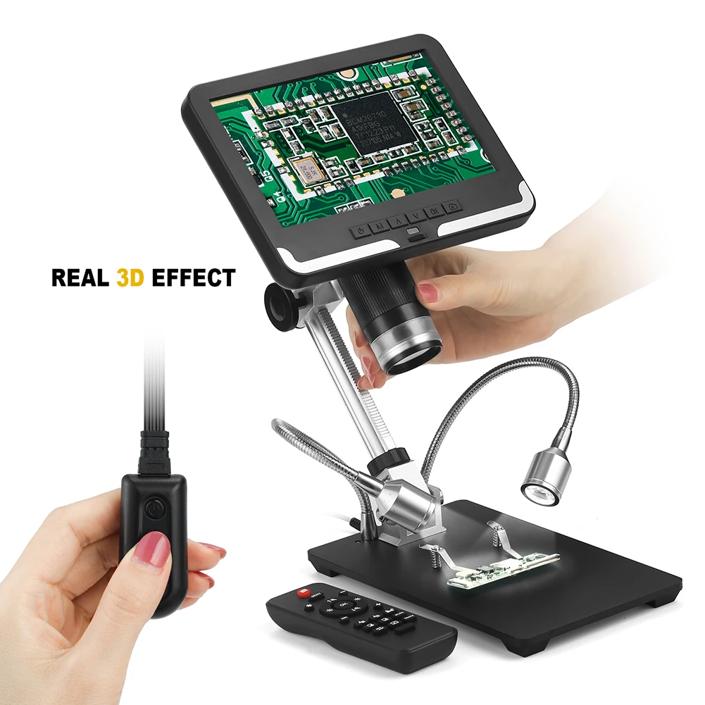 LCD Screen 2.0MP 200X Digital Microscope Industrial Inspection Mobile Phone Repairing PCB Soldering SMT
LCD Screen 2.0MP 200X Digital Microscope Industrial Inspection Mobile Phone Repairing PCB Soldering SMT