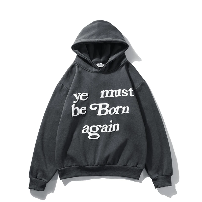 Foam Letter Print Hooded Sweatshirt Men and Women Oversize Streetwear Pullover Casual Hoodies
Foam Letter Print Hooded Sweatshirt Men and Women Oversize Streetwear Pullover Casual Hoodies