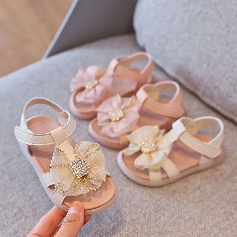 Sweet Girls Bling Bling Diamond Bowtie Velcro Soft Sole Sandals 1-8 Years Old Kids Open Toe Shoes T21N03LS-33
Sweet Girls Bling Bling Diamond Bowtie Velcro Soft Sole Sandals 1-8 Years Old Kids Open Toe Shoes T21N03LS-33