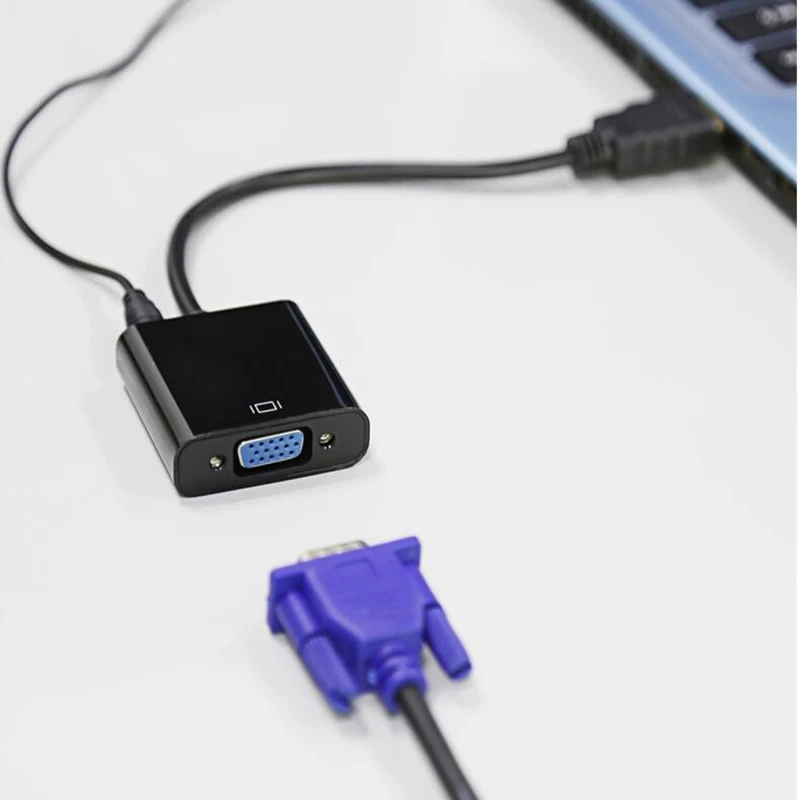 Smart chip hdmi to vga, with audio power supply conversion connector, hdmi to vga high-definition 1080P conversion line, support
Smart chip hdmi to vga, with audio power supply conversion connector, hdmi to vga high-definition 1080P conversion line, support