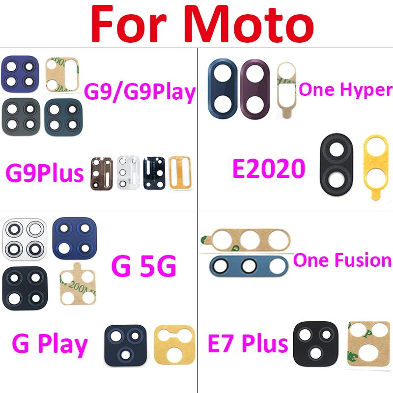 Camera Glass For Moto G 5G / G Play One Hyper Fusion G9 E5 E7 Plus Play E2020 Back Camera Lens Glass With Adhesive Sticker
Camera Glass For Moto G 5G / G Play One Hyper Fusion G9 E5 E7 Plus Play E2020 Back Camera Lens Glass With Adhesive Sticker