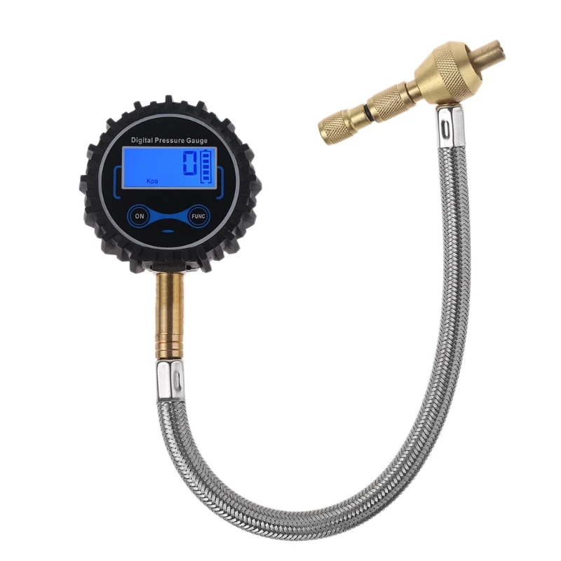 Made of Multiple Materials of Steel Brass Rubber and ABS Multifunctional Pressure Gauge with Metal High Pressure Tube
Made of Multiple Materials of Steel Brass Rubber and ABS Multifunctional Pressure Gauge with Metal High Pressure Tube