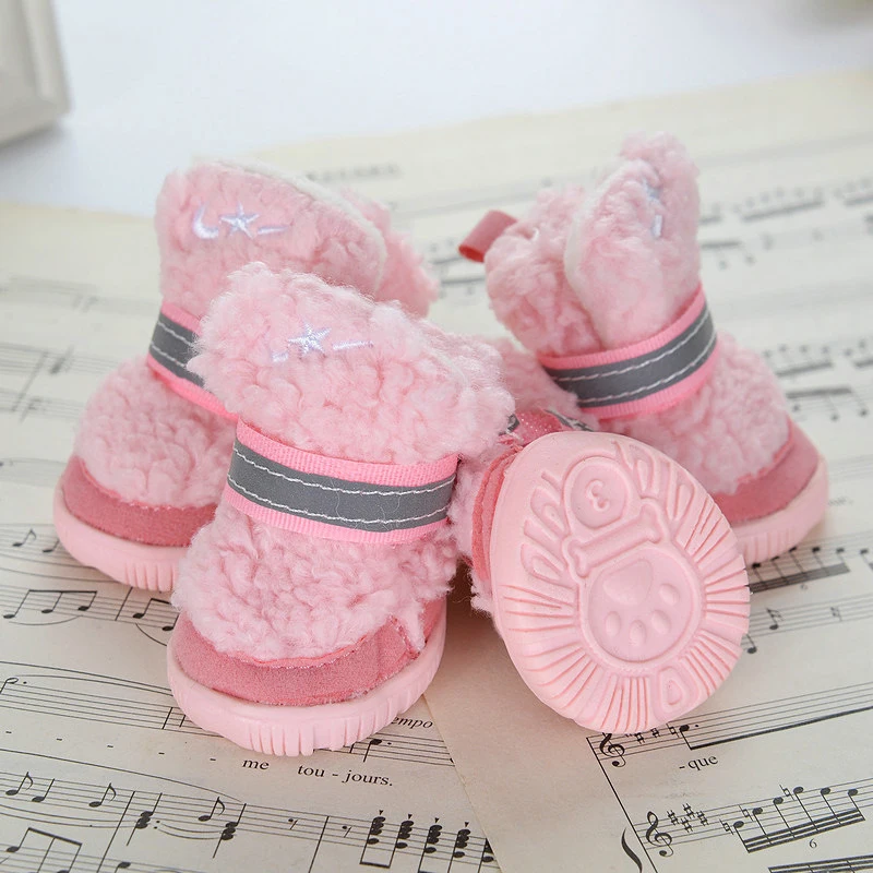 4 шт., зимняя нескользящая обувь для собак
4 шт., зимняя нескользящая обувь для собак