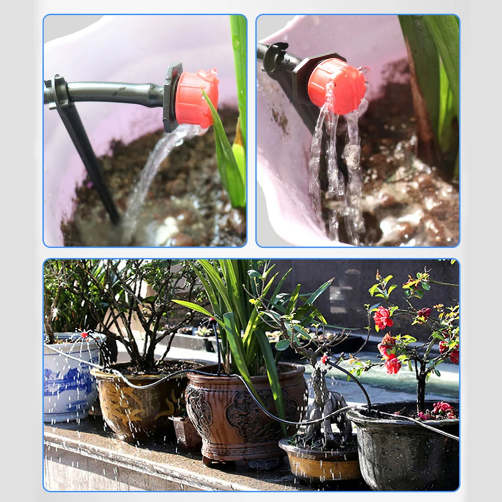 50Pcs 4/7mm Micro Nozzles Watering Sprinkler Adjustable Irrigation Dripper Emitter For Flower Bed Vegetable Garden Watering Tool
50Pcs 4/7mm Micro Nozzles Watering Sprinkler Adjustable Irrigation Dripper Emitter For Flower Bed Vegetable Garden Watering Tool