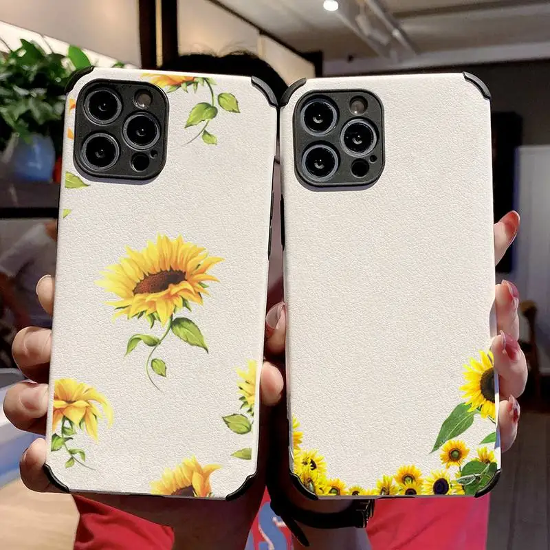 sunflower Luxury Unique Design Phone Case Lambskin Leather For iphone 12 11 8 7 6 XR X XS PLUS MINI PLUS PRO MAX Shockproof
sunflower Luxury Unique Design Phone Case Lambskin Leather For iphone 12 11 8 7 6 XR X XS PLUS MINI PLUS PRO MAX Shockproof