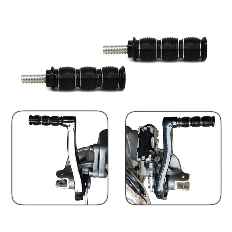 Motorcycle Shift Peg Cover Brake Toe Heel Shifter Pedal Pad for Indian Chief Dark Horse Toe Shift
Motorcycle Shift Peg Cover Brake Toe Heel Shifter Pedal Pad for Indian Chief Dark Horse Toe Shift