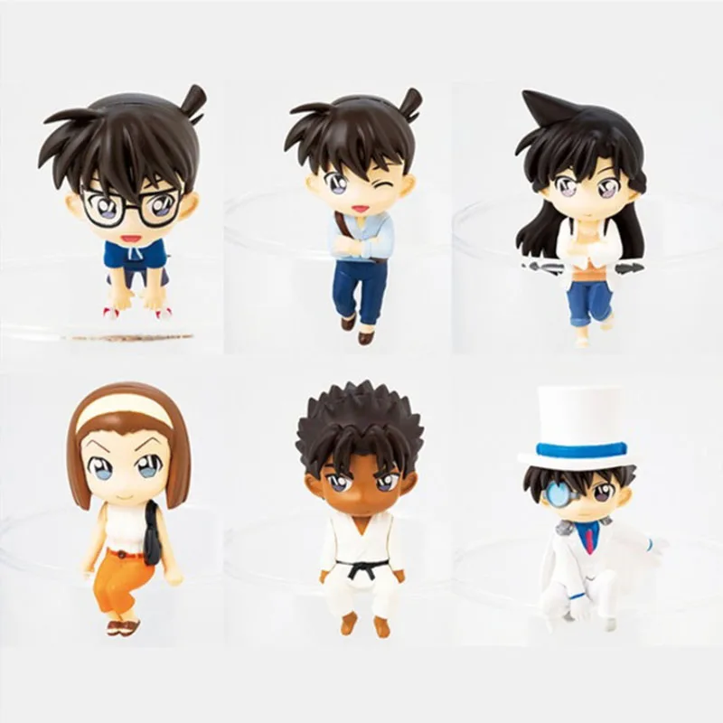 5CM 6PCS/SET Japanese Anime Conan Edogawa Jimmy Kudo Kaitou Kiddo PVC Model Toy Boxed Desktop Doll Decoration Collection Gift
5CM 6PCS/SET Japanese Anime Conan Edogawa Jimmy Kudo Kaitou Kiddo PVC Model Toy Boxed Desktop Doll Decoration Collection Gift