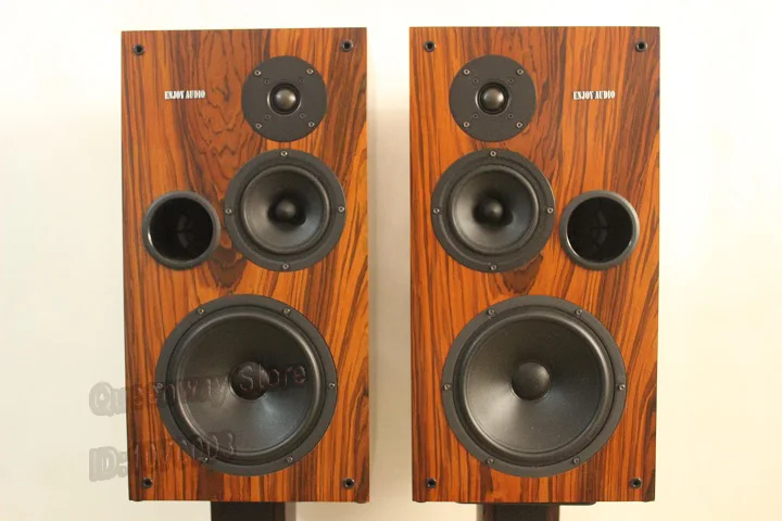 

QT 8S 8 inches Hi-End bookshelf speaker Scan-Speak 9500 tweeter+4624 midrange + 22w8534 bass DIY