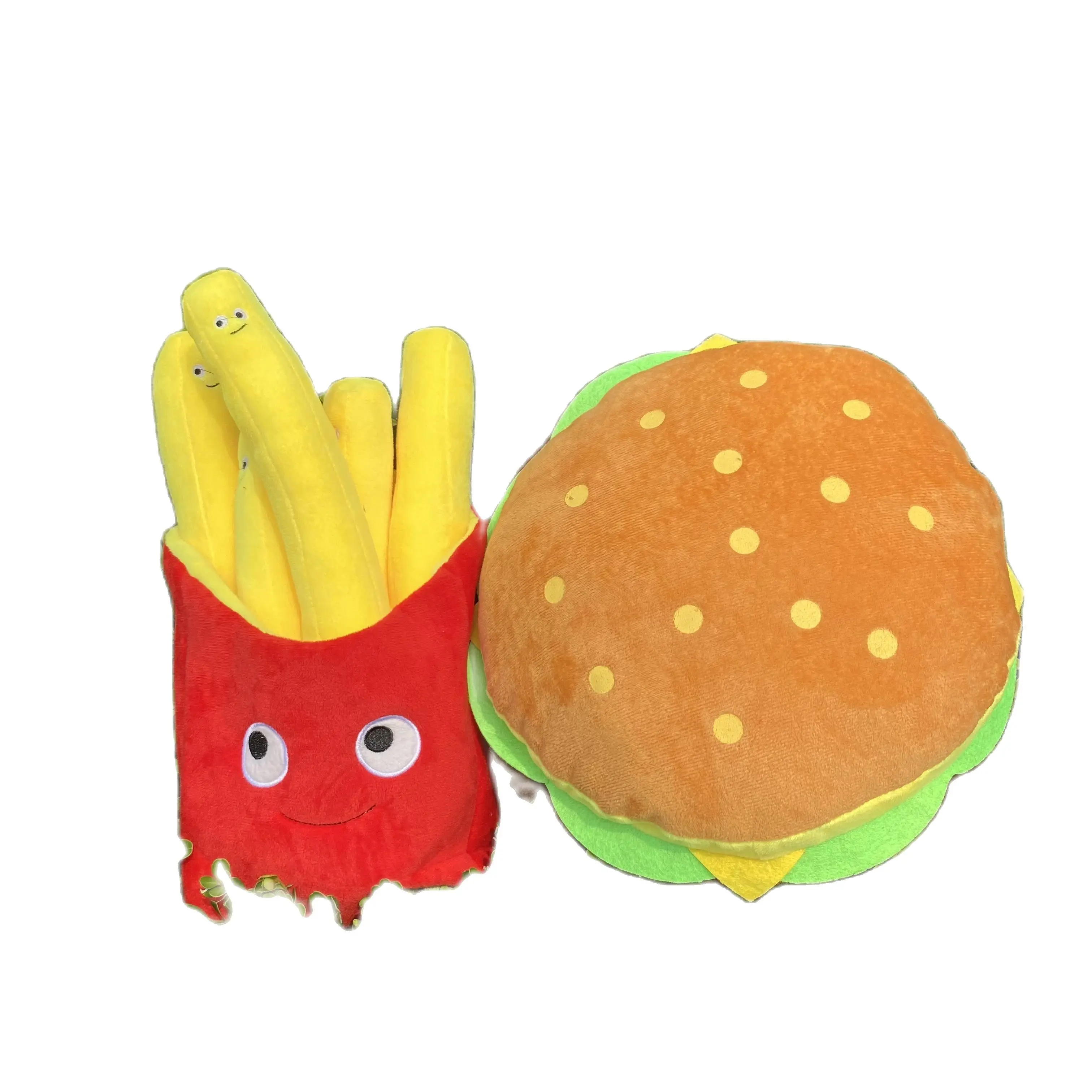 Плюшевые игрушки для собак в виде бургеров, картофеля фри, 30 см
Плюшевые игрушки для собак в виде бургеров, картофеля фри, 30 см
