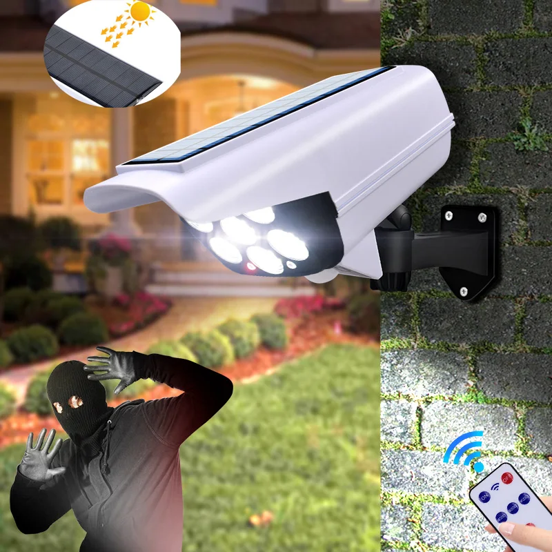 Светодиодный уличный фонарь на солнечной батарее, фонарь с датчиком движения, уличный Точечный светильник, имитация безопасности, муляж ка...
Светодиодный уличный фонарь на солнечной батарее, фонарь с датчиком движения, уличный Точечный светильник, имитация безопасности, муляж ка...