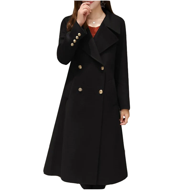 Cashmere Coat Woman Mid-length 2020 Autumn Winter Jacket Female Fashion Plus Size Loose Woolan Windbreaker Women's Clothing
Cashmere Coat Woman Mid-length 2020 Autumn Winter Jacket Female Fashion Plus Size Loose Woolan Windbreaker Women's Clothing