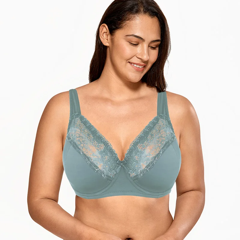 TELIMUSSTO Big Size Full Coverage Bras Big Boost Bra Brassiere Floral Lace Cotton Padded Lingerie Underwear for Women BH
TELIMUSSTO Big Size Full Coverage Bras Big Boost Bra Brassiere Floral Lace Cotton Padded Lingerie Underwear for Women BH