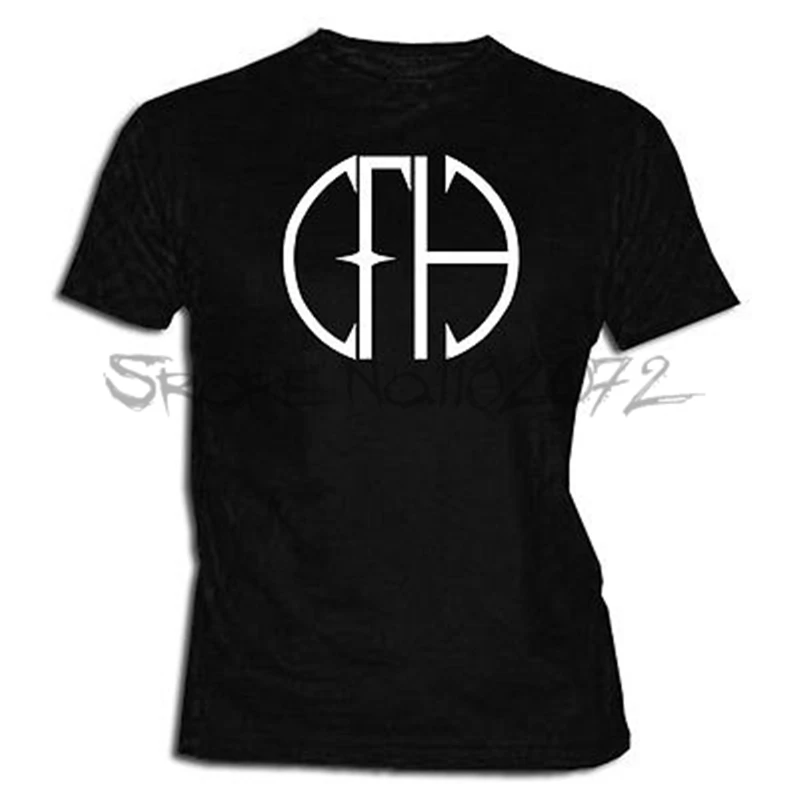 Camiseta CFH европейский размер футболка черная хлопковая мужские летние модные топы