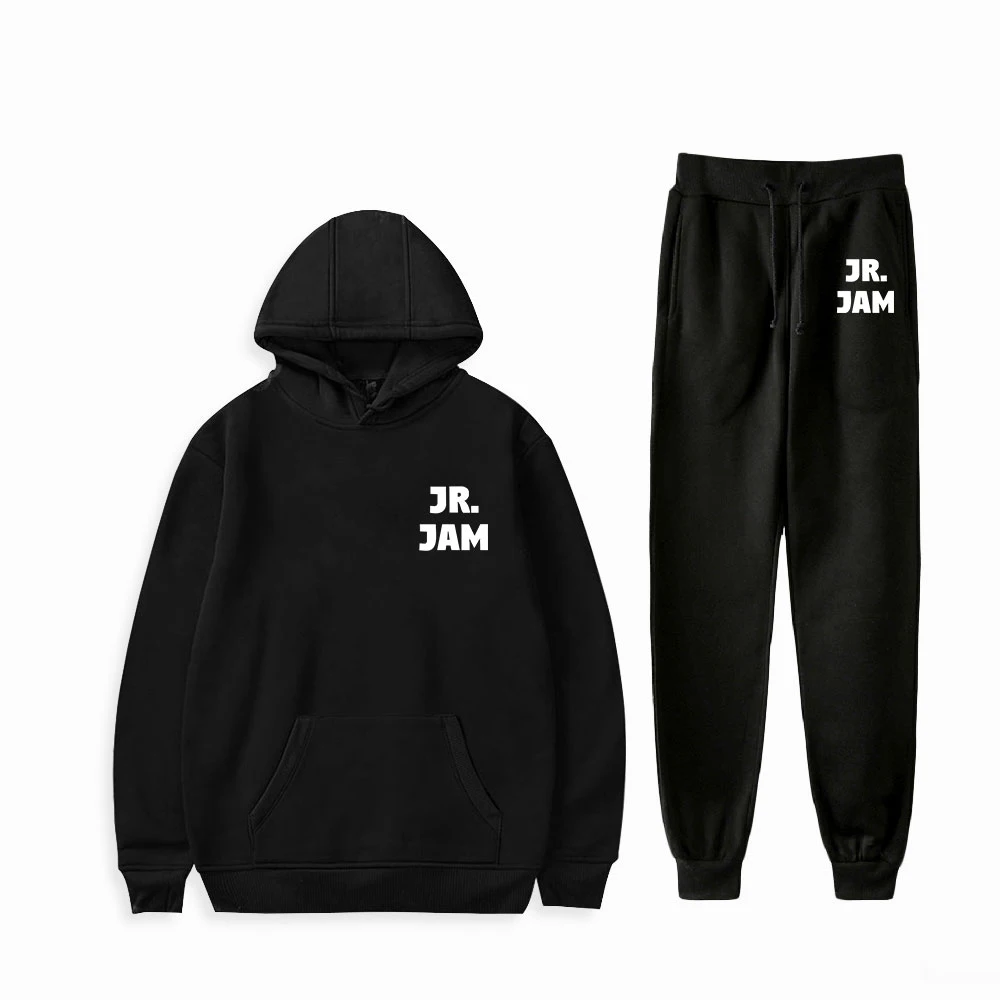 Jam Jr Two Piece Set Women Men Long Sleeve Hoodies+Jogger Pants Fashion Hot Sale Casual Streetwear Clothes
Jam Jr Two Piece Set Women Men Long Sleeve Hoodies+Jogger Pants Fashion Hot Sale Casual Streetwear Clothes