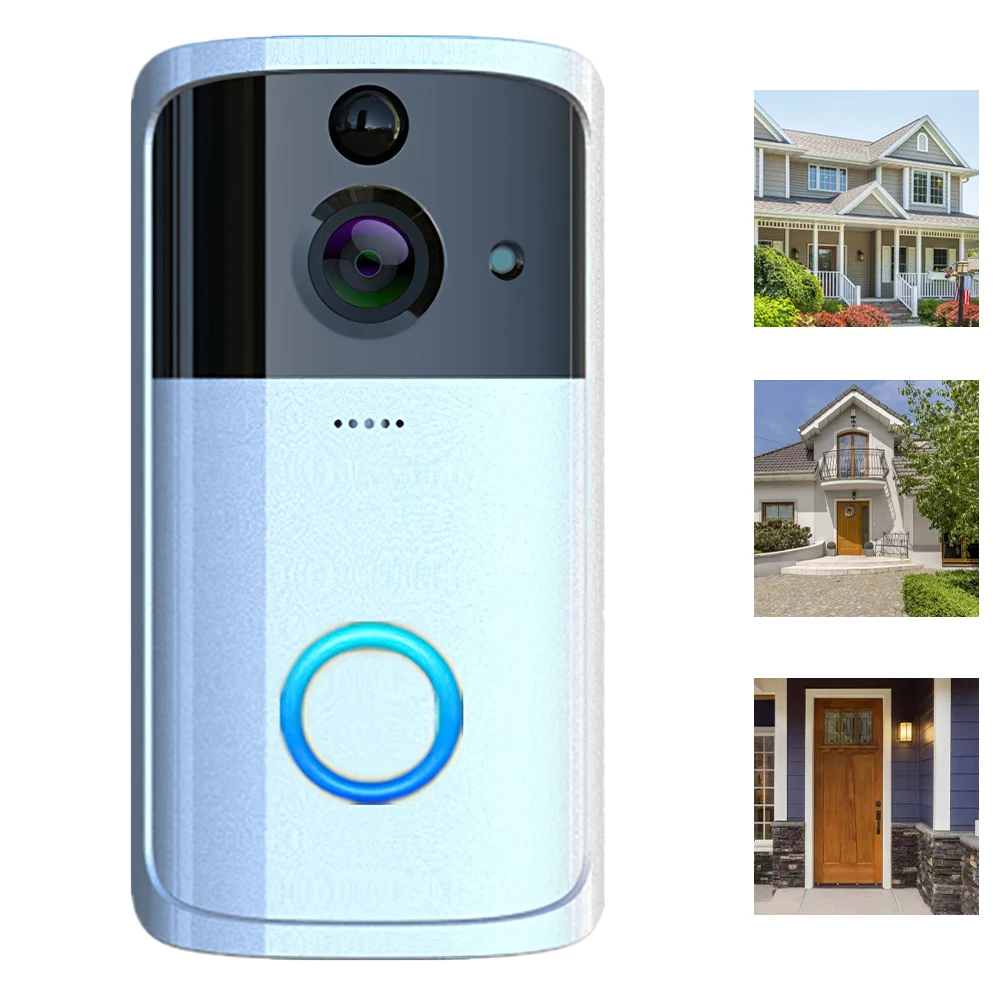 Travor Smart Doorbell 720P Video doorbell Smart Home Security Camera Outdoor PIR Motion Detection for House Monitor
Travor Smart Doorbell 720P Video doorbell Smart Home Security Camera Outdoor PIR Motion Detection for House Monitor