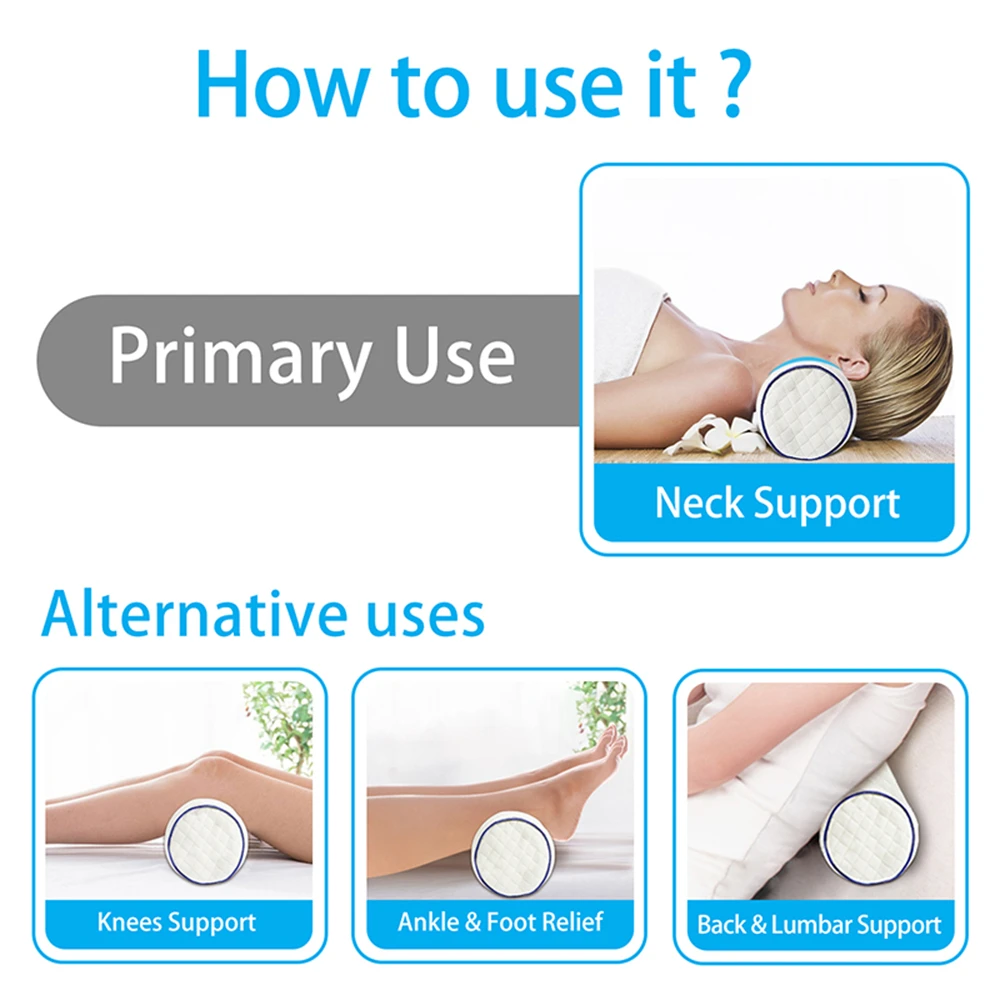 Column Memory Foam Pillows Cotton Cylinder Sofa Back Cushion Leg Waist Pillow Neck Cervical Long Bed Sleeping Orthopedic Pillows
Column Memory Foam Pillows Cotton Cylinder Sofa Back Cushion Leg Waist Pillow Neck Cervical Long Bed Sleeping Orthopedic Pillows
