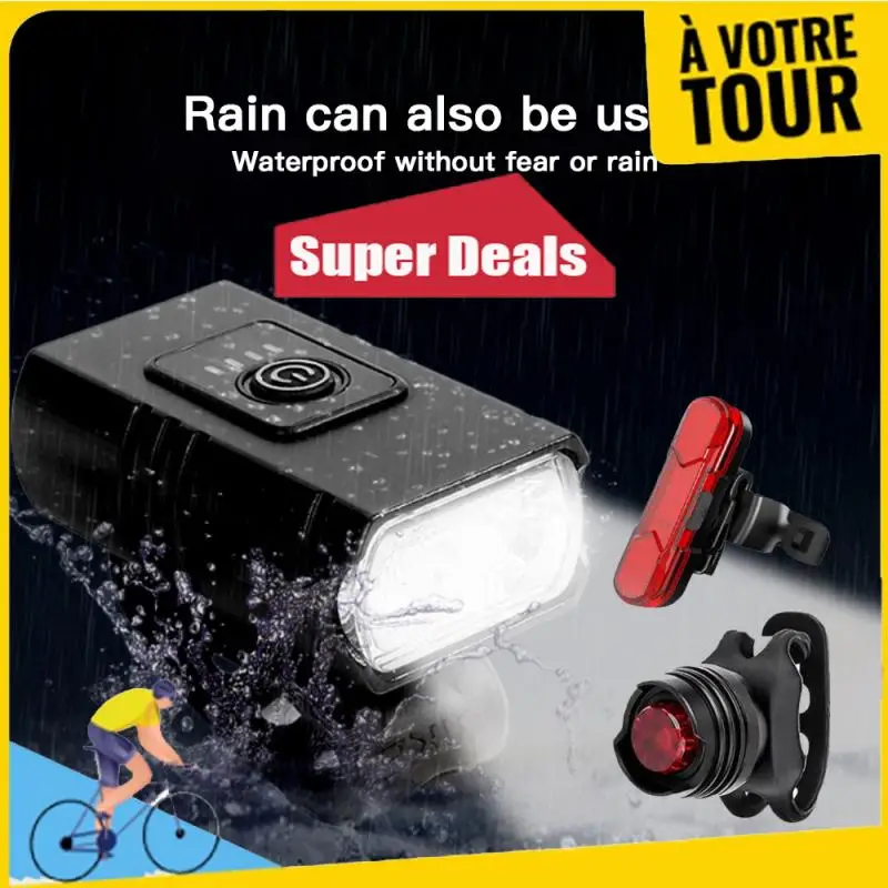 USB Rechargeable Bicycle Lights 1000LM 1200mA LED T6X2 Bicycle Headlight IPX5 Waterproof MTB Mountain Bike Cycling Light
USB Rechargeable Bicycle Lights 1000LM 1200mA LED T6X2 Bicycle Headlight IPX5 Waterproof MTB Mountain Bike Cycling Light