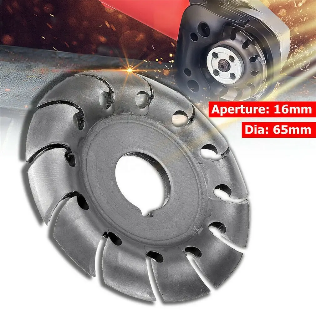 Woodworking Repair Knife Cutting Blade Angle Grinder Wood Grinding Disc Tea Tray 65 Base For Rough Carvings Type | Инструменты