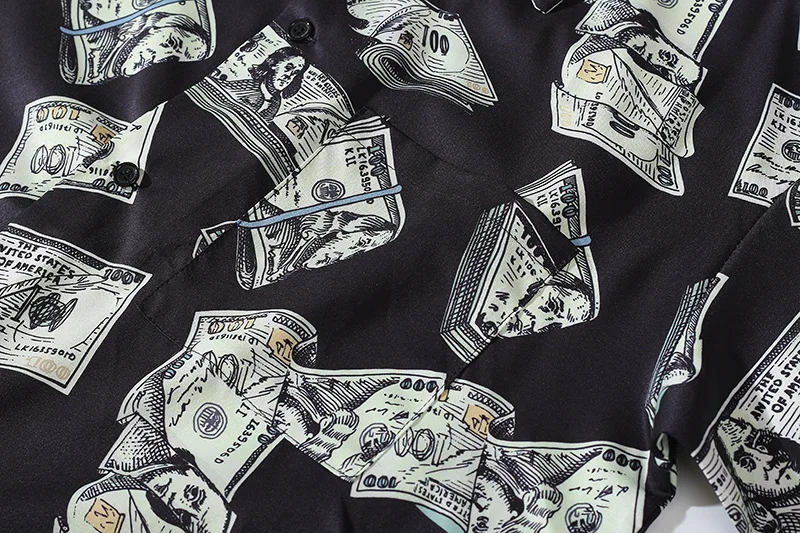 Casual Dollar Printed Short Sleeve Shirt Men Korean 2021 Hawaii Beach Oversize Women Fashion Harujuku Shirts for Men
Casual Dollar Printed Short Sleeve Shirt Men Korean 2021 Hawaii Beach Oversize Women Fashion Harujuku Shirts for Men