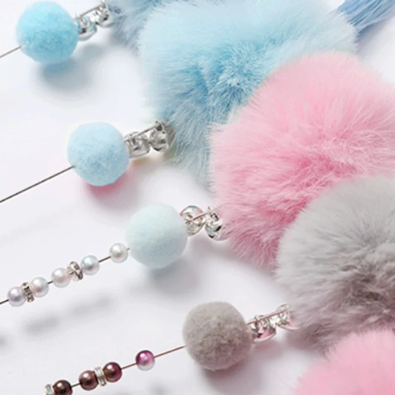 1 PCS Beautiful Tassel Colored Beaded Short Shot Cat Catcher Teaser Wand with Hair Ball Pet Interactive Funny Cat Toy
1 PCS Beautiful Tassel Colored Beaded Short Shot Cat Catcher Teaser Wand with Hair Ball Pet Interactive Funny Cat Toy