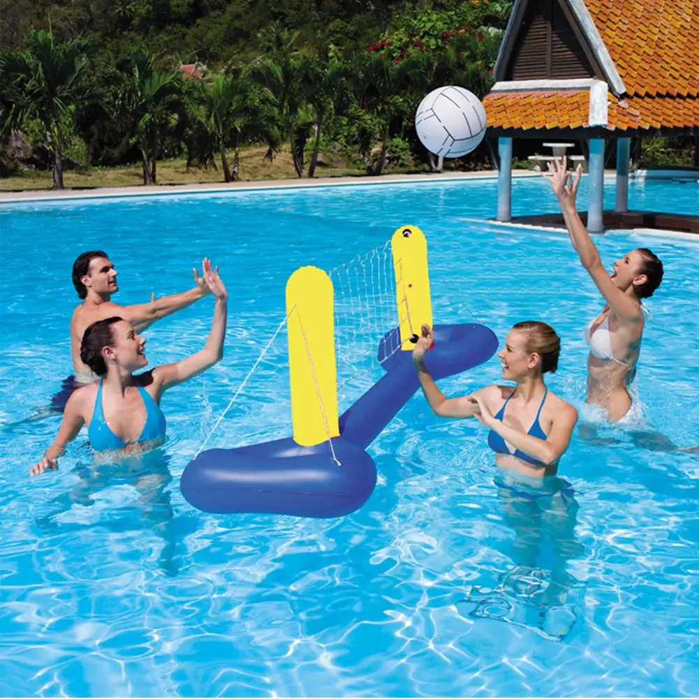 Inflatable Water Volleyball Basketball Hoop Pool Game Set Volleyball Net Beach Party Pool Ball Training Ball Set For Adult Kid
Inflatable Water Volleyball Basketball Hoop Pool Game Set Volleyball Net Beach Party Pool Ball Training Ball Set For Adult Kid