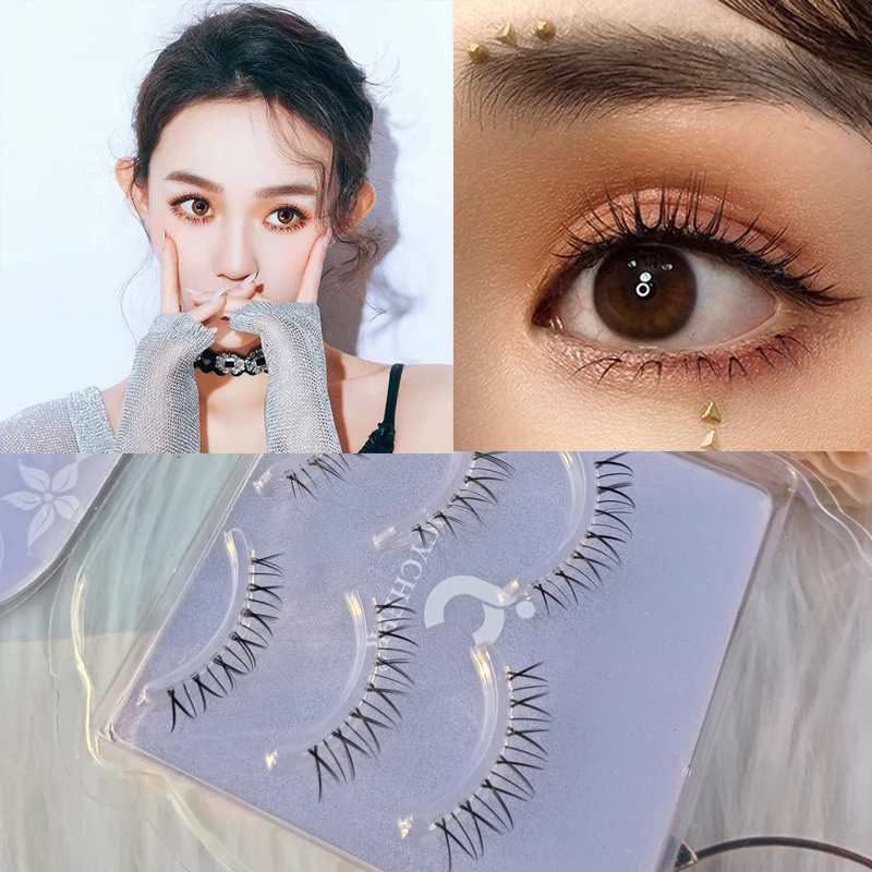 3 Pairs Natural Korean Lower Eyelashes Handmade Fashion V Shape Under Lashes Extension Wispy Bottom Eyelash Cosmetics
3 Pairs Natural Korean Lower Eyelashes Handmade Fashion V Shape Under Lashes Extension Wispy Bottom Eyelash Cosmetics