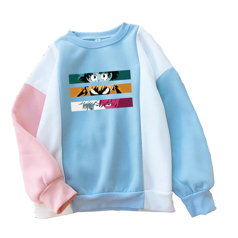 Толстовки с капюшоном в стиле аниме Harajuku Kawaii My Hero Academia, флис с мультяшным принтом, разноцветные, в стиле пэчворк, с круглым вырезом, y2k, женска...
Толстовки с капюшоном в стиле аниме Harajuku Kawaii My Hero Academia, флис с мультяшным принтом, разноцветные, в стиле пэчворк, с круглым вырезом, y2k, женска...