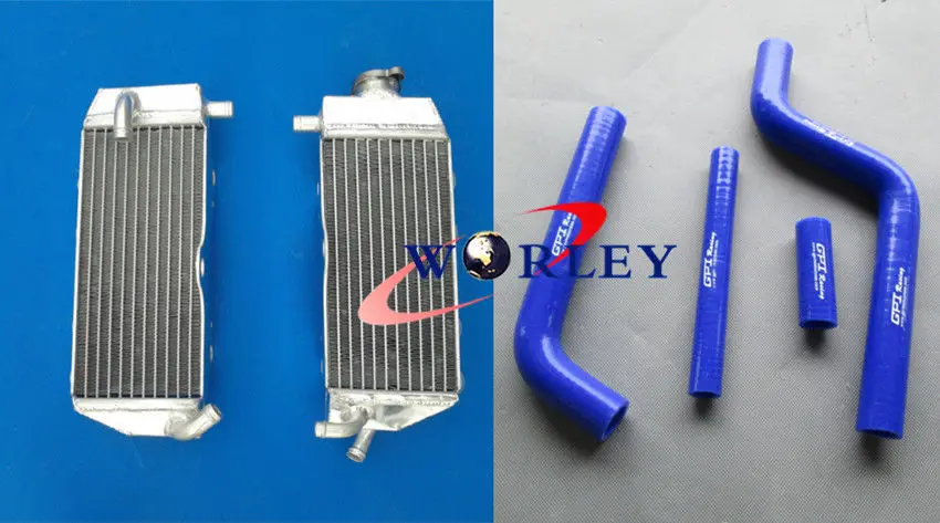 Aluminum Motorcycle Radiator + Blue Hose For YAMAHA YZ 125 YZ125 2002 2003 2004 02 03 04
Aluminum Motorcycle Radiator + Blue Hose For YAMAHA YZ 125 YZ125 2002 2003 2004 02 03 04