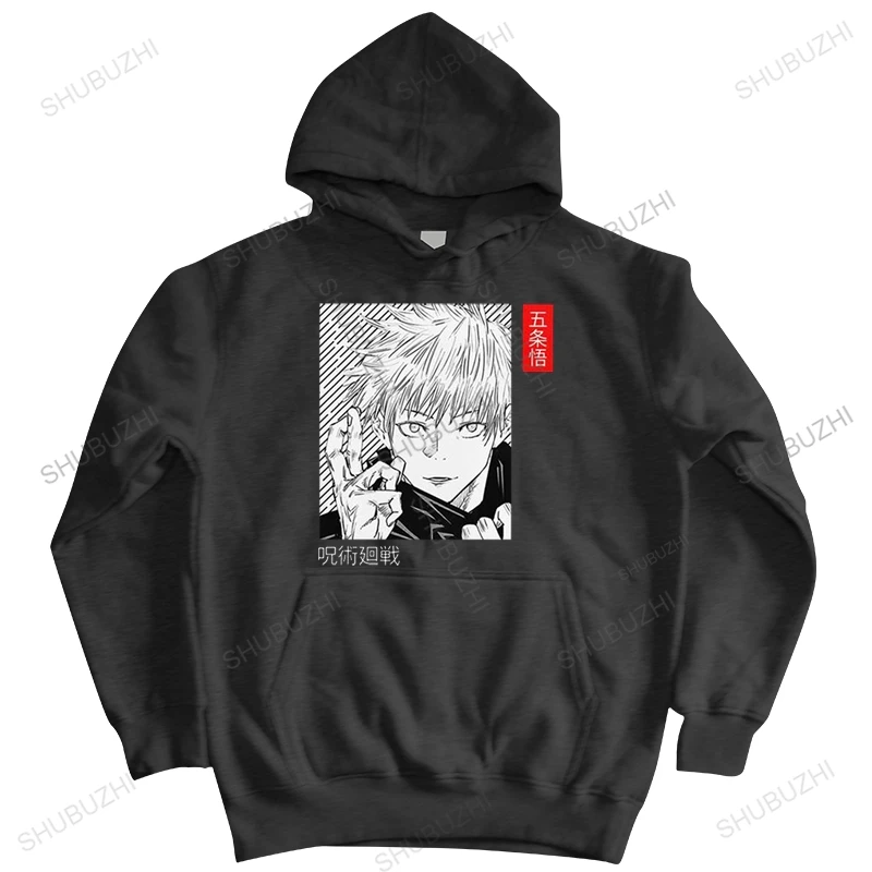 Jujutsu Kaisen hoodies for Men Pure Cotton hoodie Tops Japan Anime Manga Gojo Satoru hooded jacket Novelty fall hoody Gift
Jujutsu Kaisen hoodies for Men Pure Cotton hoodie Tops Japan Anime Manga Gojo Satoru hooded jacket Novelty fall hoody Gift