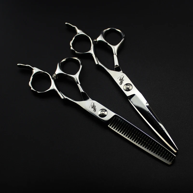 6.0inch hairdressing set Pet scissors Japan 440C Sharp Quick-cut hair scissors with advanced screws Adjustable
6.0inch hairdressing set Pet scissors Japan 440C Sharp Quick-cut hair scissors with advanced screws Adjustable