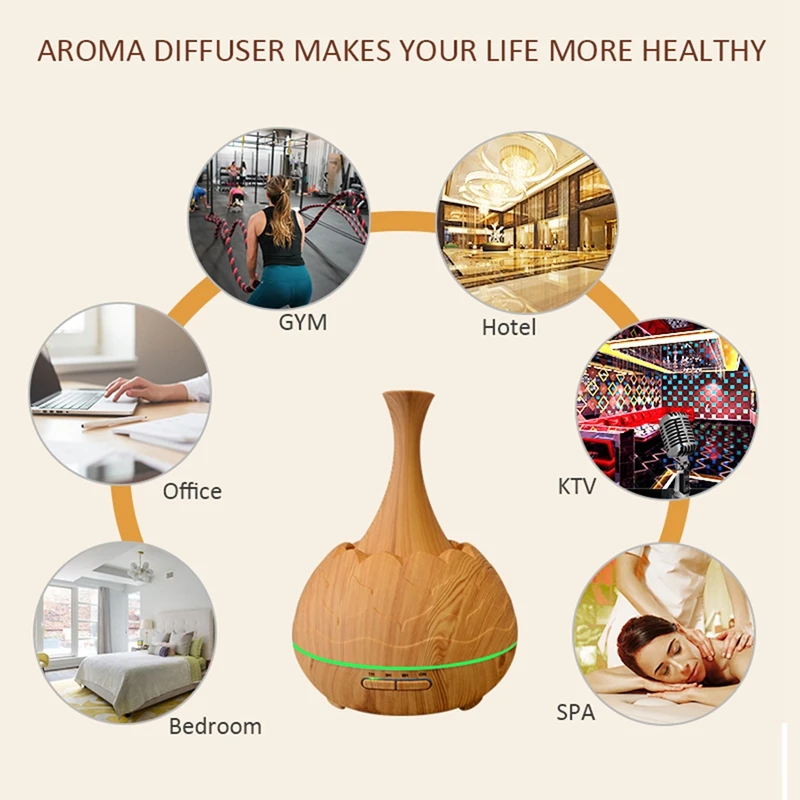 Air Humidifier, Cool Mist Humidifier, 7-Color Night Light, Ultra-Quiet Aroma Diffuser
Air Humidifier, Cool Mist Humidifier, 7-Color Night Light, Ultra-Quiet Aroma Diffuser