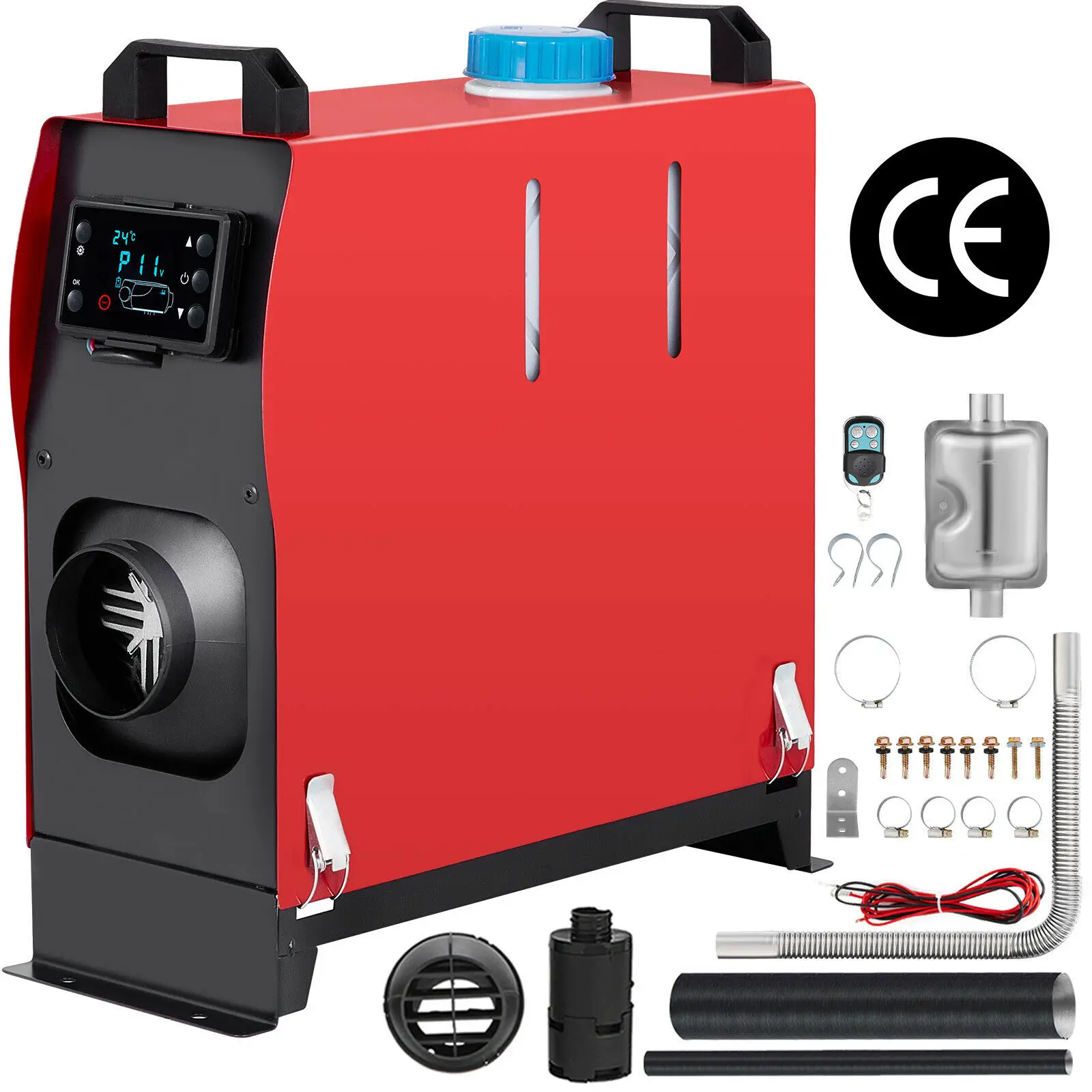 8KW 12V Car Heater Diesel Air Heater All in One with Silencer for Car Bus Trailer RV Various Diesel Vehicle Parking Heater
8KW 12V Car Heater Diesel Air Heater All in One with Silencer for Car Bus Trailer RV Various Diesel Vehicle Parking Heater