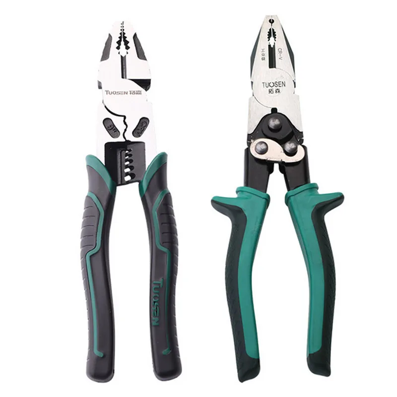 Multifunctional Pliers Steel Cutting Tools Equipment Wire Stripping Pliers Double Colors Handle 5 Hole Peeling with Clamping
Multifunctional Pliers Steel Cutting Tools Equipment Wire Stripping Pliers Double Colors Handle 5 Hole Peeling with Clamping