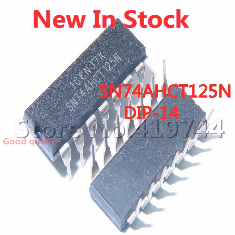 5 шт./лот SN74AHCT125N 74AHCT125N DIP-14, логическая микросхема, новая Оригинальная интегральная схема
5 шт./лот SN74AHCT125N 74AHCT125N DIP-14, логическая микросхема, новая Оригинальная интегральная схема