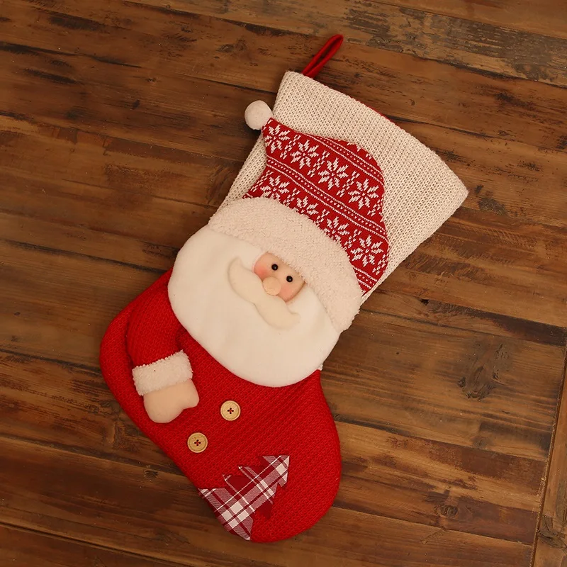 Ornaments Gifts Christmas Stocking Cartoon Cute Decorations for Tree Candy Bag Christmas Stocking Natale Party Supplies DB60SD
Ornaments Gifts Christmas Stocking Cartoon Cute Decorations for Tree Candy Bag Christmas Stocking Natale Party Supplies DB60SD