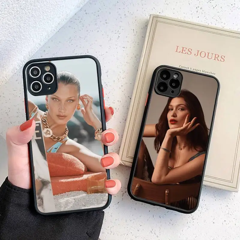 Isabella Khair Hadid Bella Phone Case matte transparent For iphone 7 8 11 12 plus mini x xs xr pro max cover
Isabella Khair Hadid Bella Phone Case matte transparent For iphone 7 8 11 12 plus mini x xs xr pro max cover