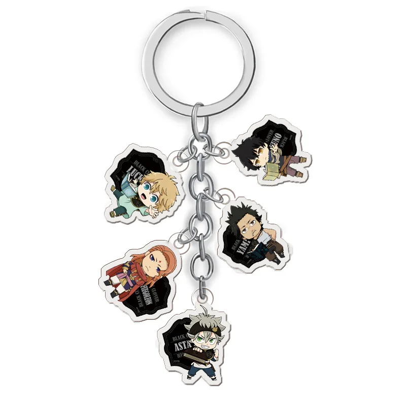 Anime Black Clover Surrounding Black Gravar Acrylic Keychain Five Sets Of Pendant Cute Transparent Ornaments
Anime Black Clover Surrounding Black Gravar Acrylic Keychain Five Sets Of Pendant Cute Transparent Ornaments