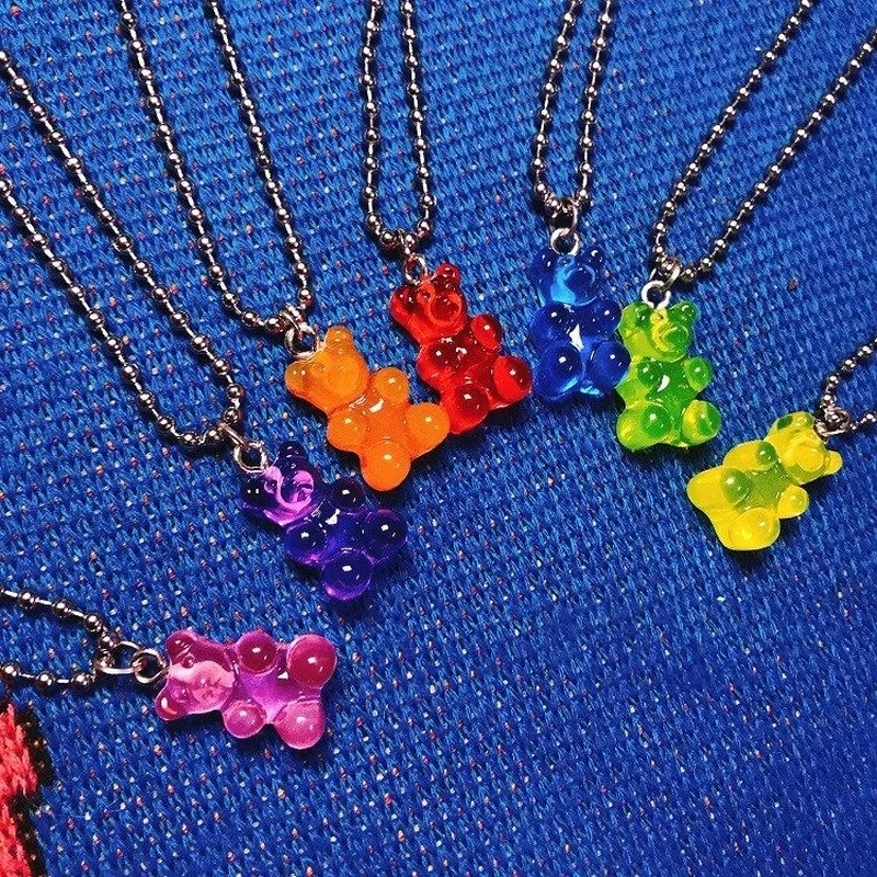 Stainless Steel Handmade Candy Color Cute Judy Cartoon Bear Pendant Charm Necklace for Women Girl's Daily Jewelry Party Gifts
Stainless Steel Handmade Candy Color Cute Judy Cartoon Bear Pendant Charm Necklace for Women Girl's Daily Jewelry Party Gifts